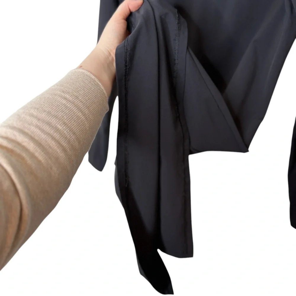 Solumbra 100% UV Protection StretchShade Travel Long Sleeve Dress Black XS - Picture 8 of 8